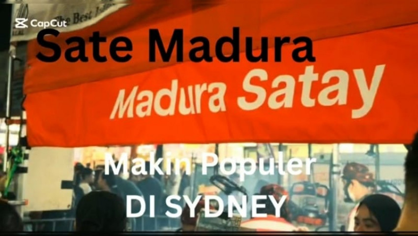 Satay Madura di Sydney, Australia.