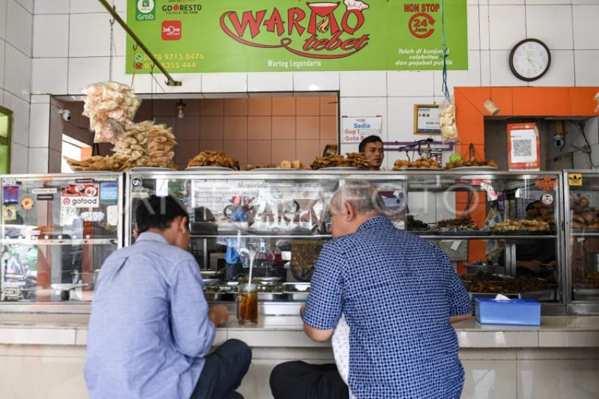 Warteg di Jakarta, Kamis 22 Februari 2024. (ANTARA)