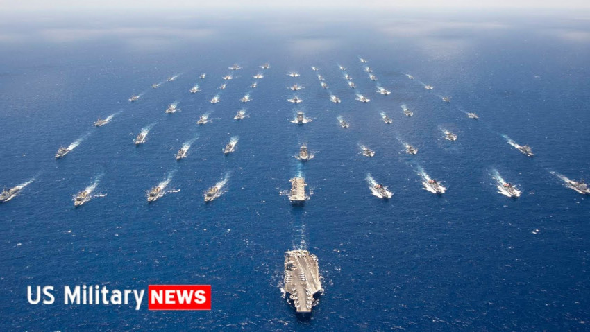 Ilustrasi - Armada kapal perang AS (Foto: Youtube)