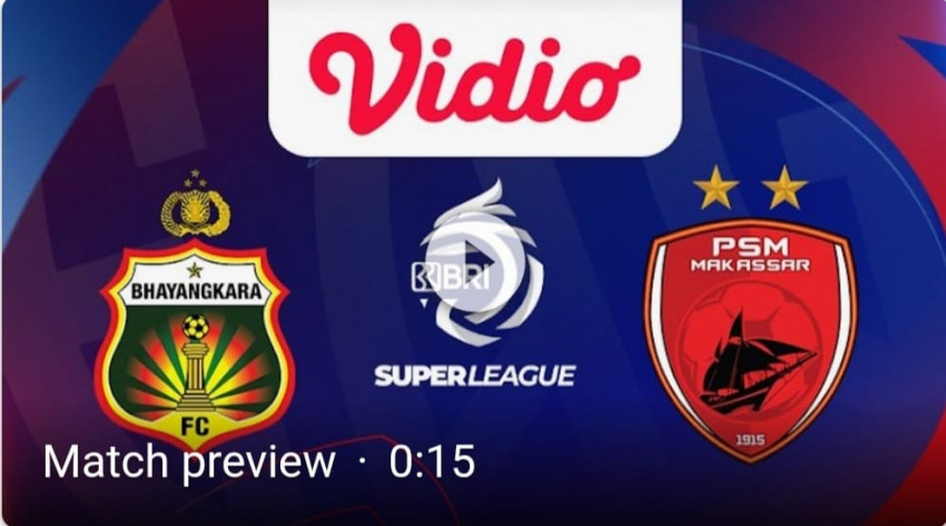 Super League 2025/2026: Bhayangkara Presisi Lampung Vs PSM Makassar Disiarkan Live Streaming Vidio Sabtu Sore