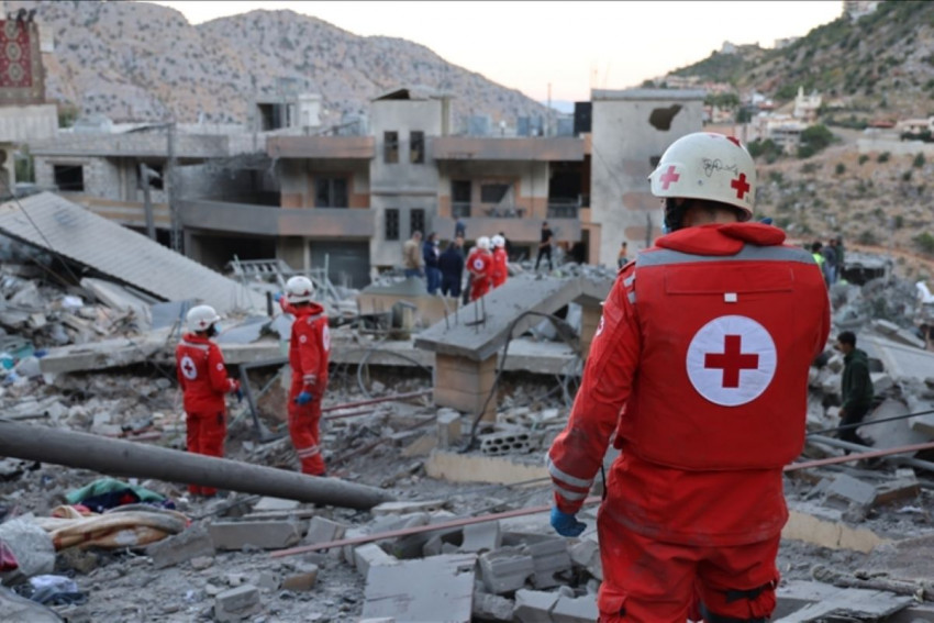 Petugas Komite Palang Merah Internasional (ICRC) di lapangan (Foto: ICRC)