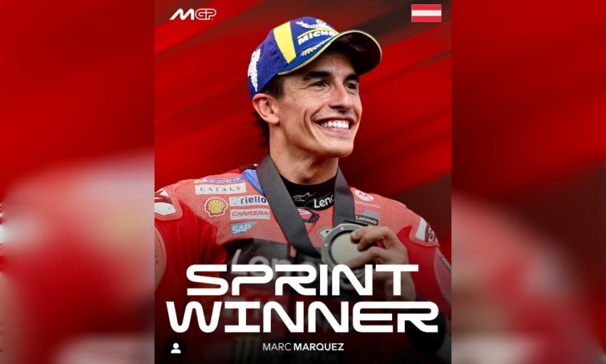 Marc Marquez. (Instagram @motogp)