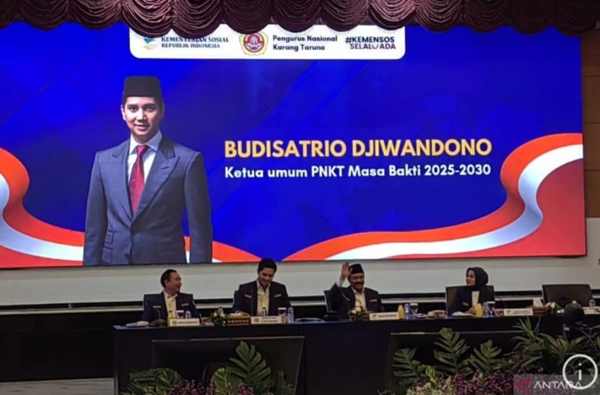 Budisatrio Djiwandono sebagai Ketua Umum Karang Taruna
