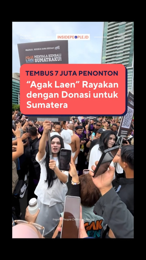 Tembus 7 Juta Penonton "Agak Laen" Rayakan Dengan Donasi Untuk Sumatera