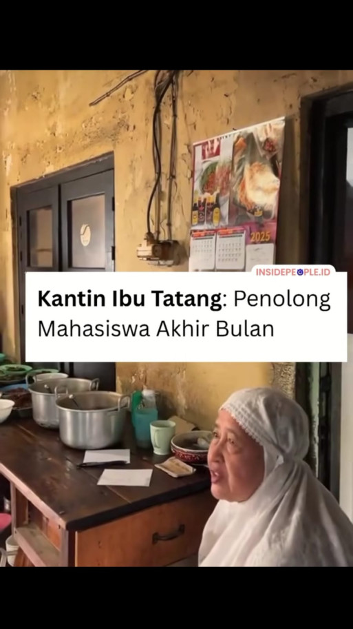 Kantin Ibu Tatang Penolong Mahasiswa Akhir Bulan