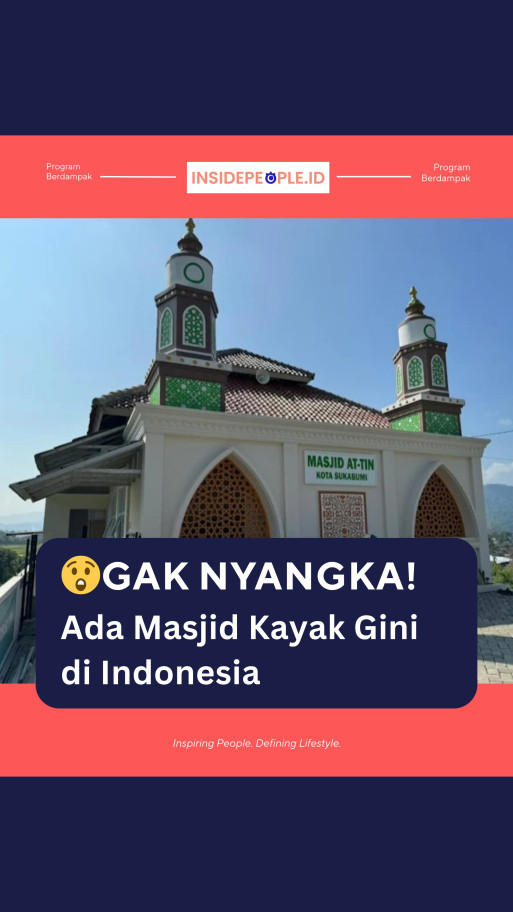 Gak Nyangka Ada Masjid Kayak Gini di Indonesia 