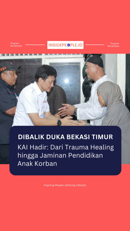 Dibalik Duka Bekasi Timur KAI Hadir: Dari Trauma Healing Hingga Jaminan Pendidikan Anak Korban