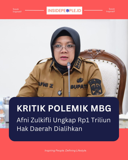 Kritik Polemik MBG : Afni Zulkifli Ungkap Rp. 1 Triliun Hak Daerah Dialihkan 