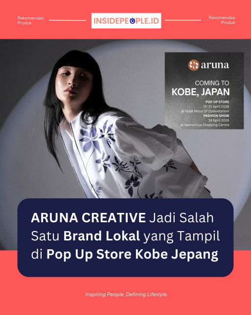 Aruna Creative Jadi Salah Satu Brand yang Tampil di Pop Up Store Kobe Jepang 