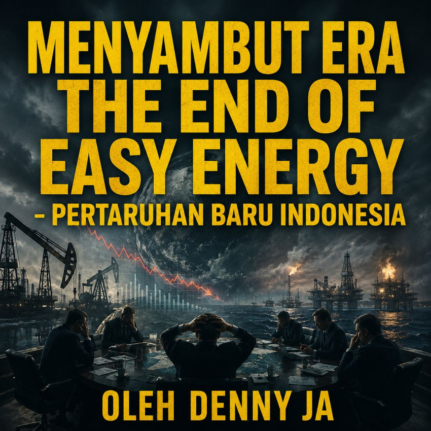 Denny JA: Menyambut Era "The End of Easy Energy" - Pertaruhan Baru Indonesia